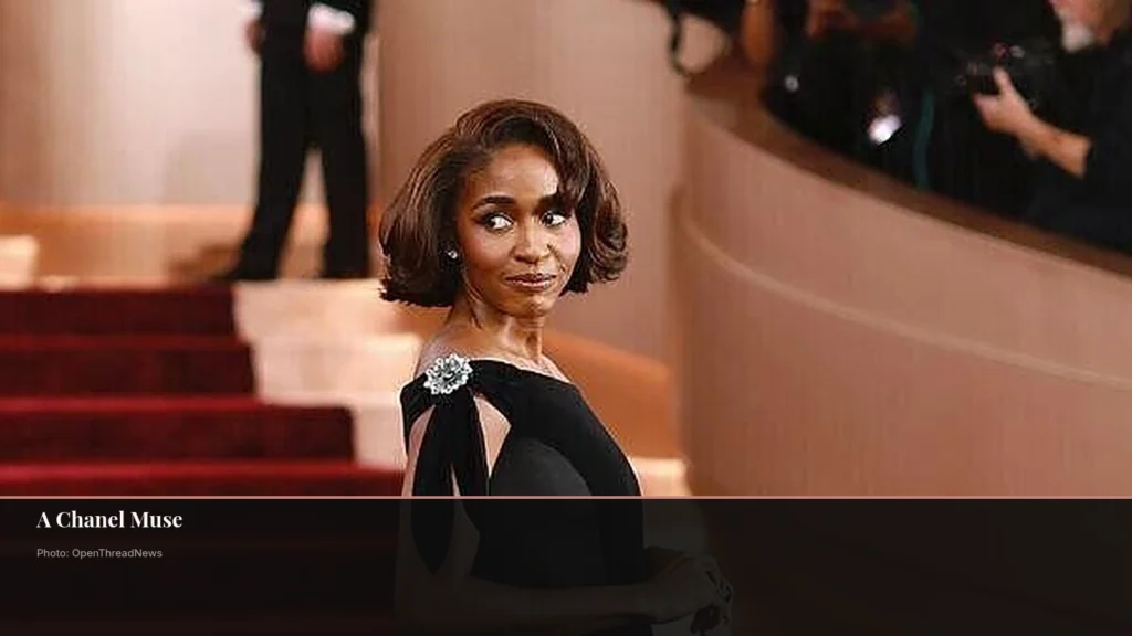 Ayo Edebiri in custom Chanel at the 2026 Golden Globes