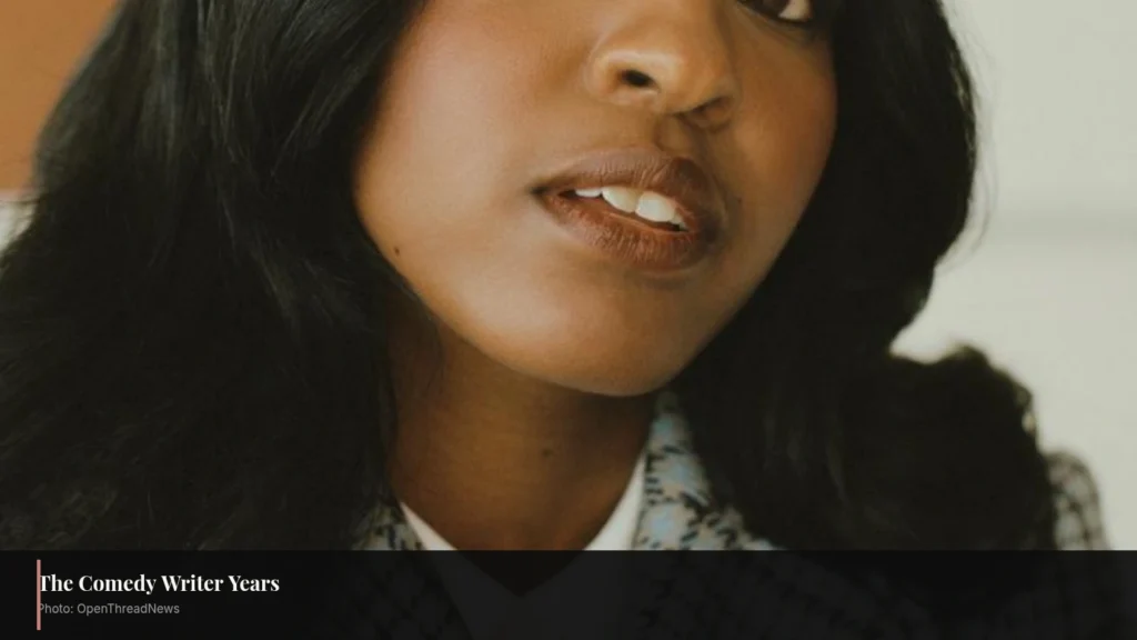 Ayo Edebiri in an early-career magazine portrait