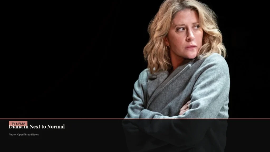 Caissie Levy as Diana in Next to Normal in London