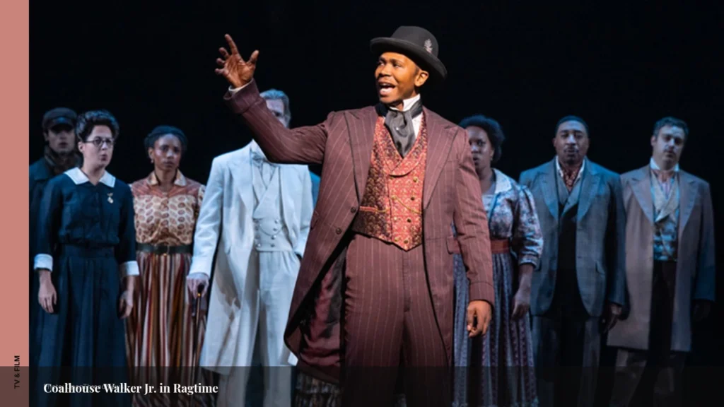 Joshua Henry as Coalhouse Walker Jr. in Ragtime on Broadway