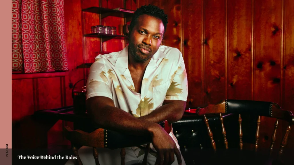 Joshua Henry in an off-stage portrait
