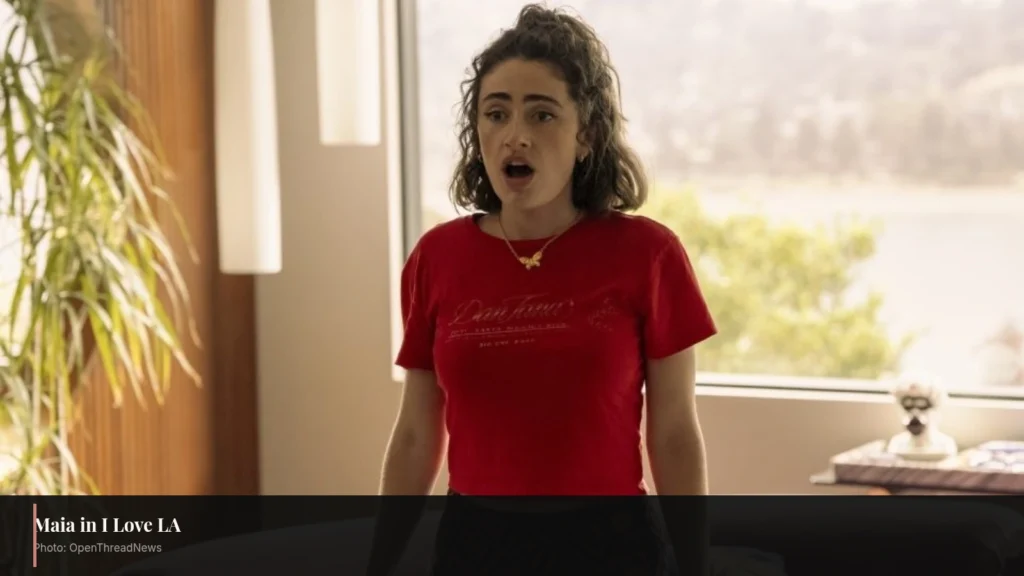 Rachel Sennott as Maia in HBO's I Love LA