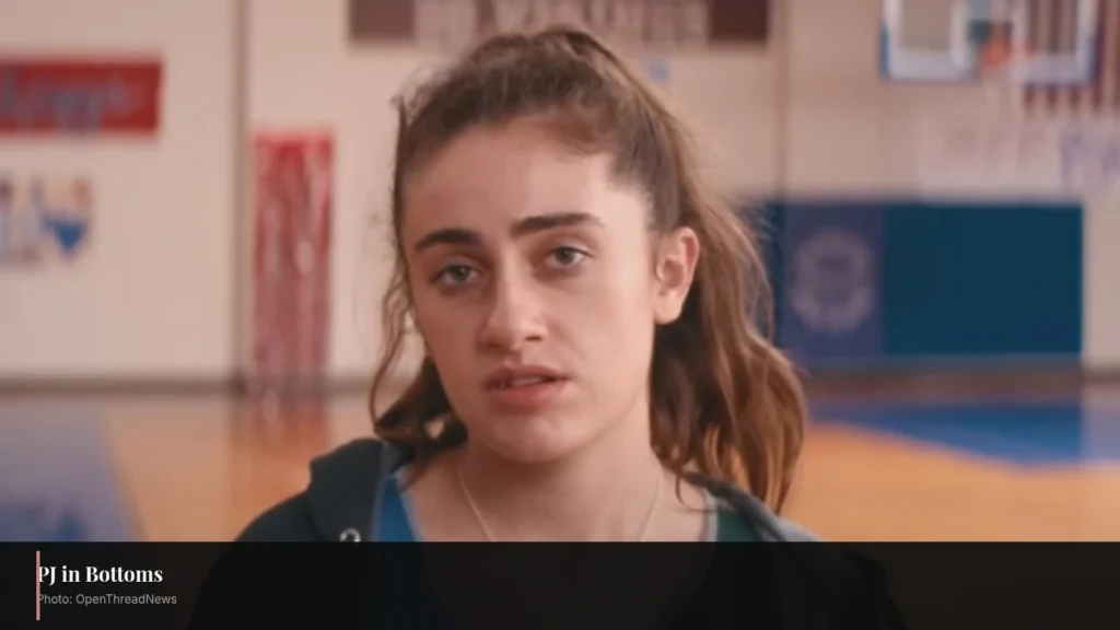 Rachel Sennott as PJ in Bottoms