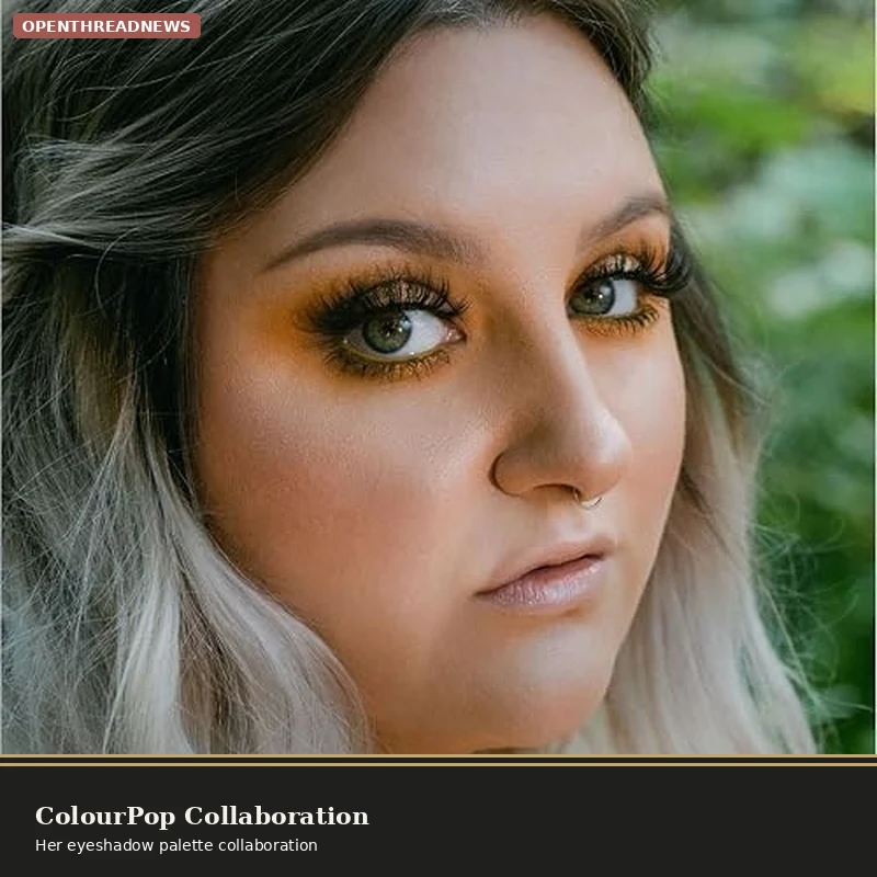 RawBeautyKristi portrait for the ColourPop collaboration