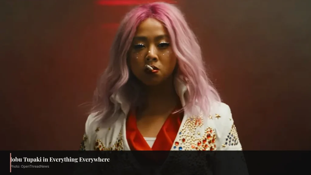 Stephanie Hsu as Jobu Tupaki in Everything Everywhere All at Once