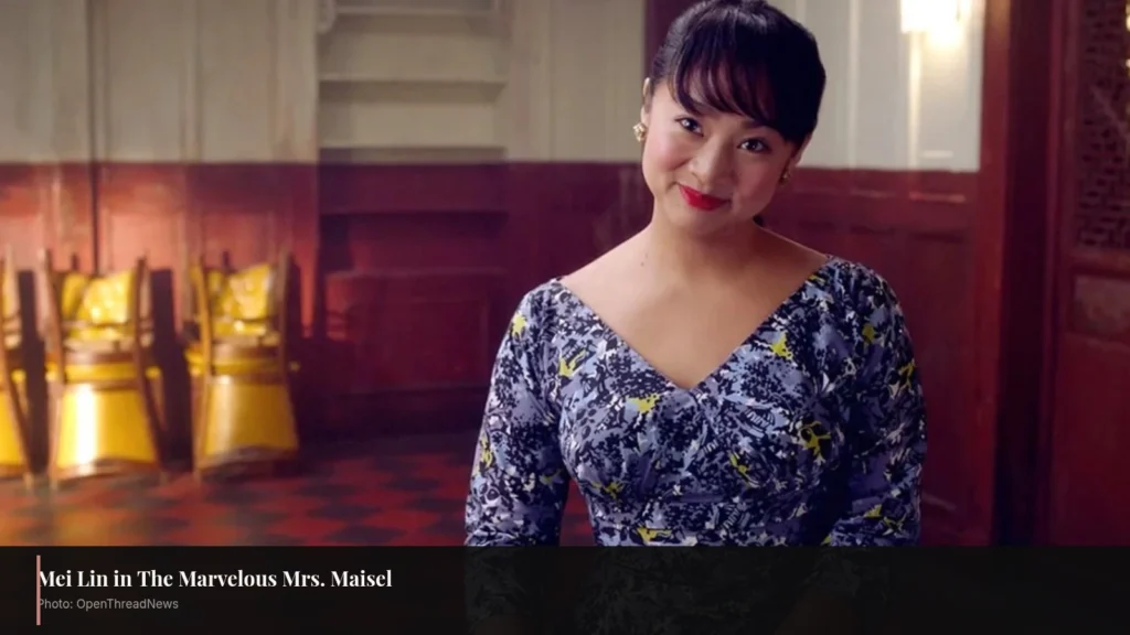Stephanie Hsu as Mei Lin in The Marvelous Mrs. Maisel