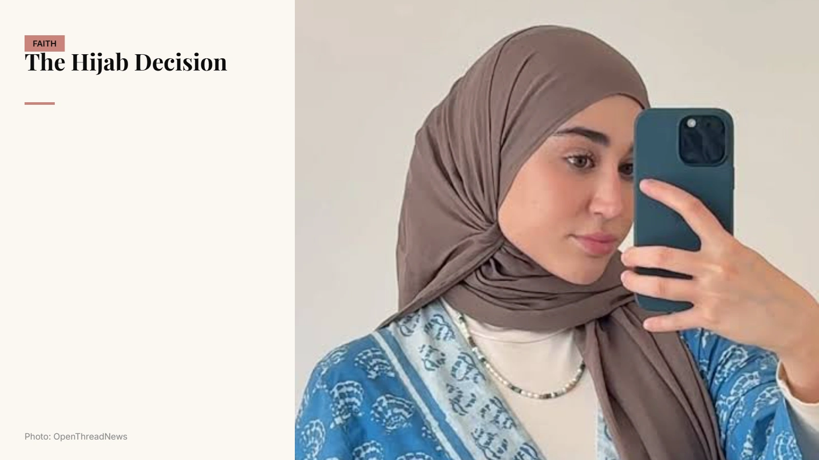 Leana Deeb wearing hijab during her fitness content, reflecting her public transition in Ramadan 2023