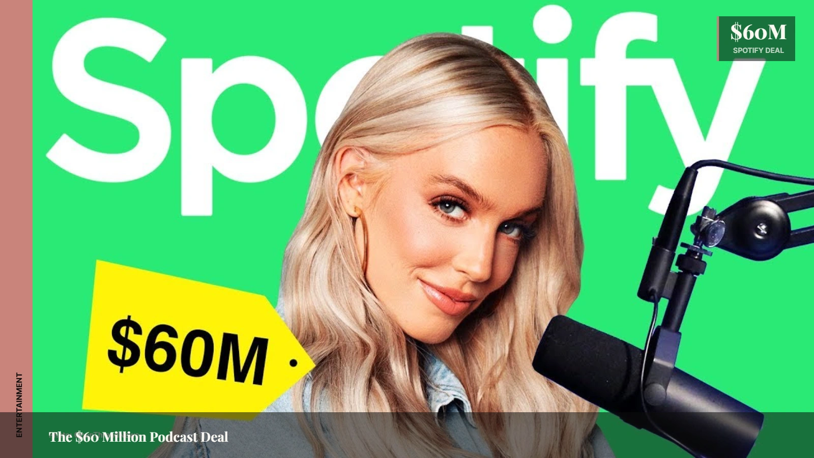 Alex Cooper after signing her exclusive $60 million Spotify podcast deal for Call Her Daddy