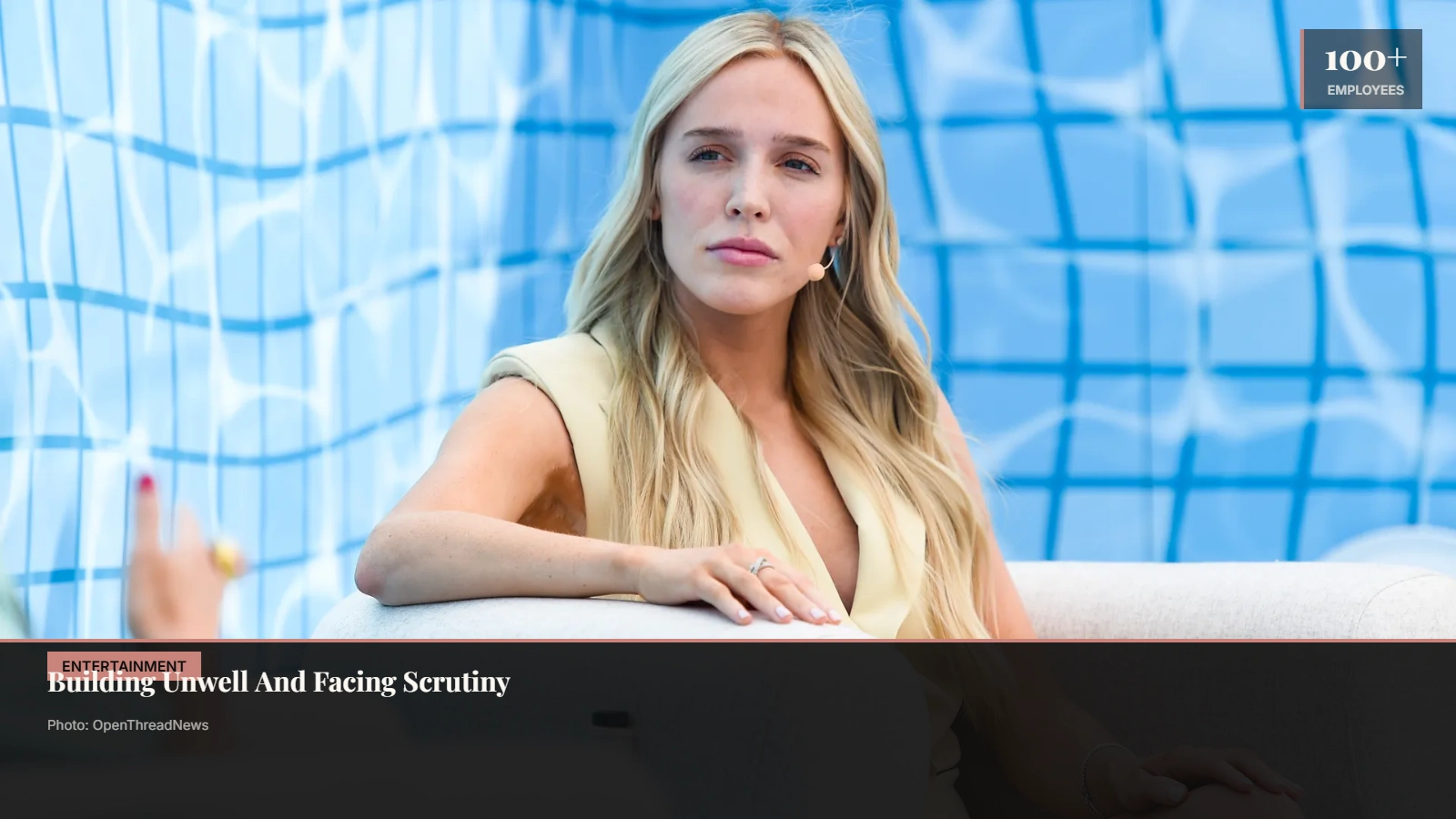 Alex Cooper as founder of Unwell, the creator-led media network she launched in 2023