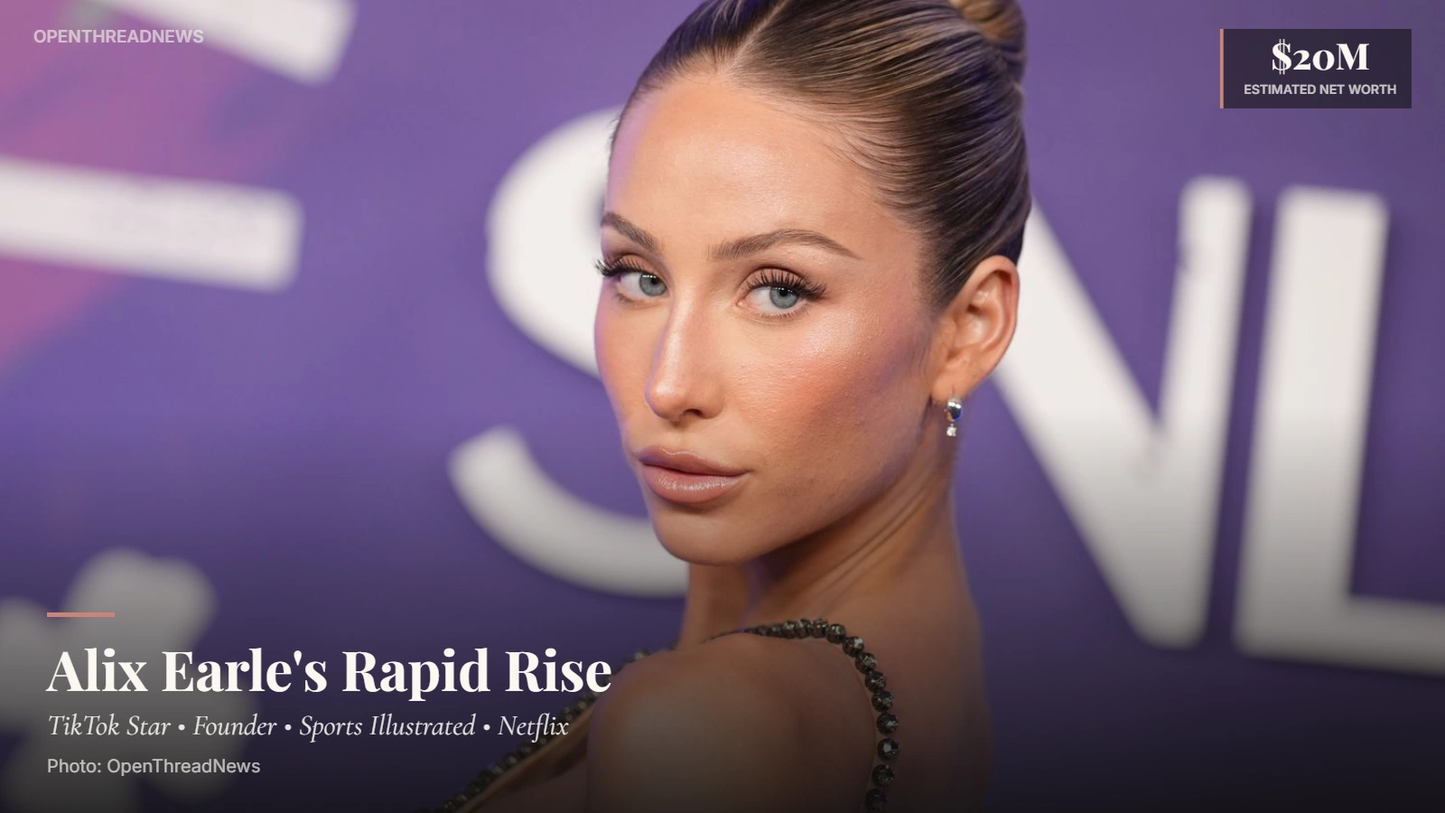 Alix Earle, TikTok creator and Reale Actives founder, during her rise from influencer to skincare entrepreneur