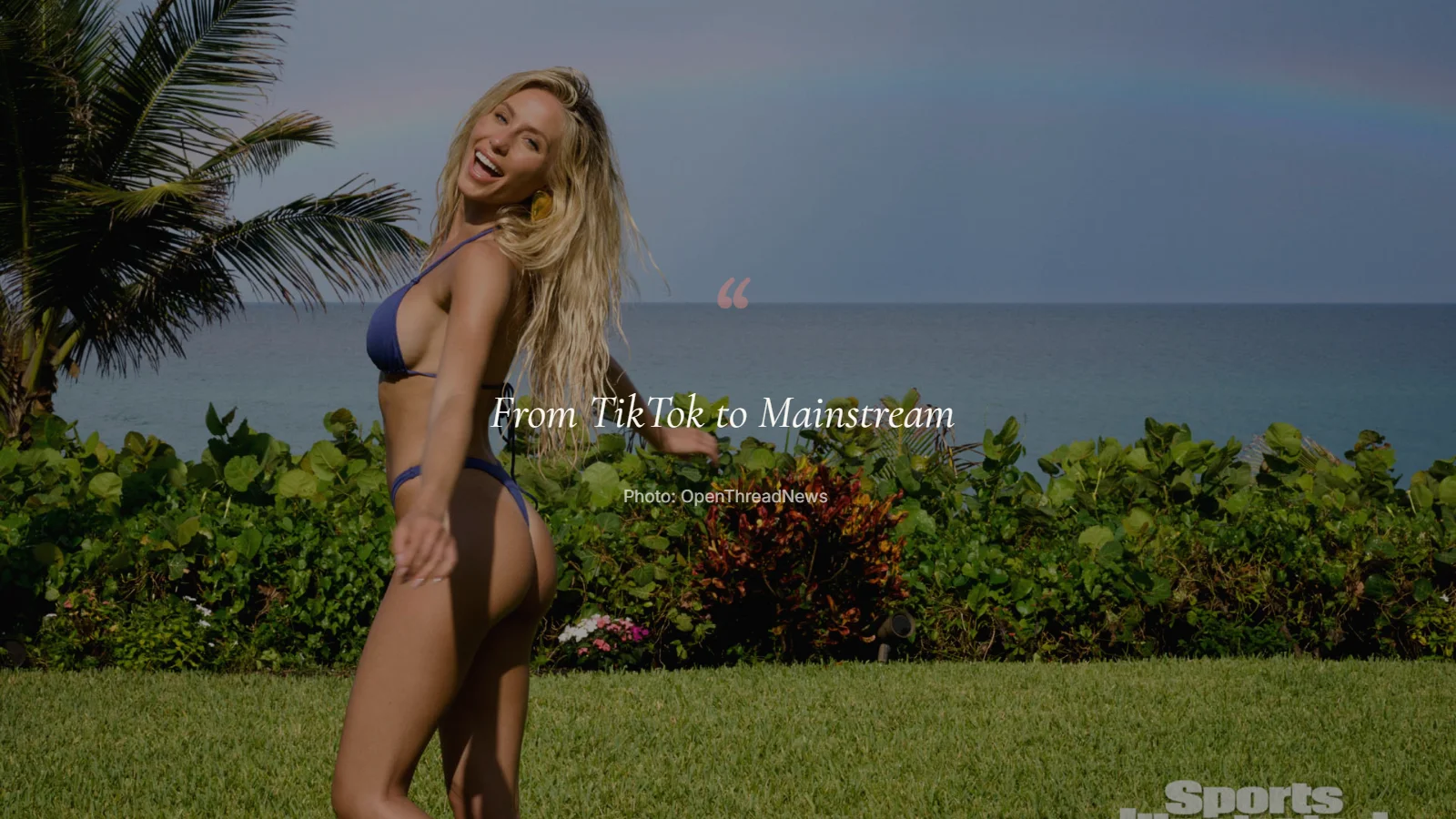 Alix Earle during her 2026 Sports Illustrated Swimsuit cover year and Monaco Grand Prix appearances