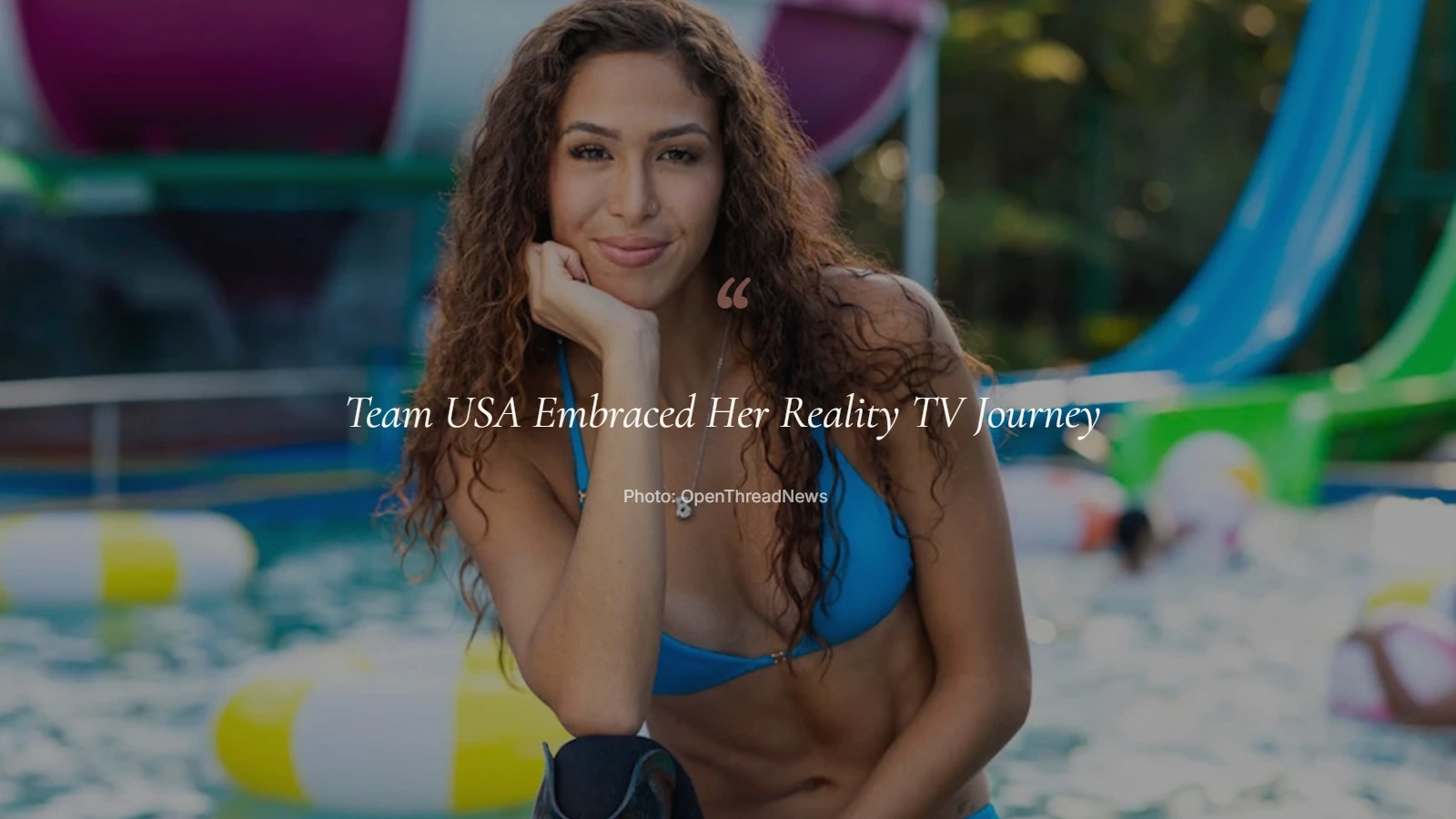 Beatriz Hatz featured by Team USA following her Love Island USA appearance and Paralympic career
