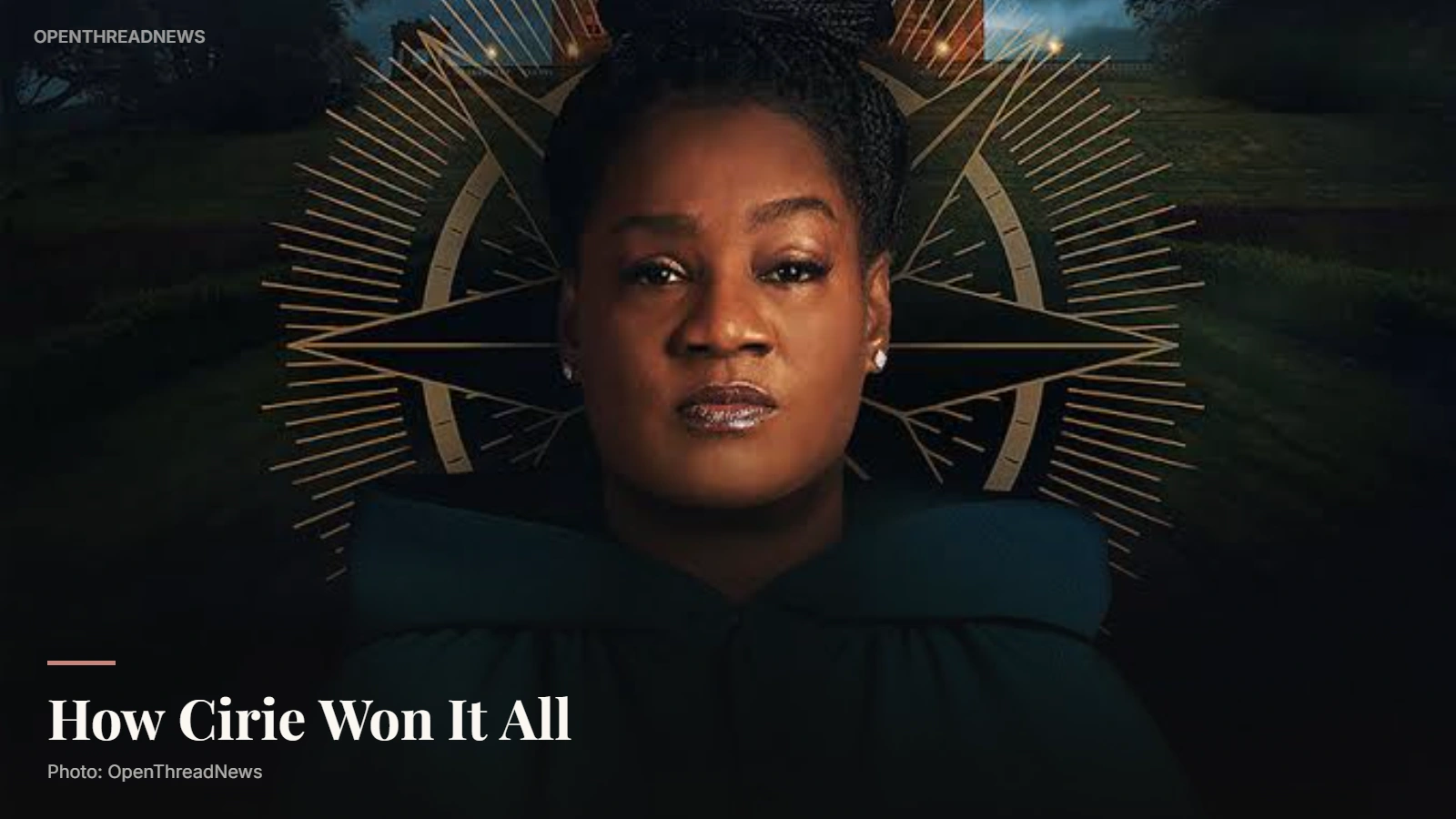 Cirie Fields during The Traitors Season 1 on her way to winning the $250,000 prize
