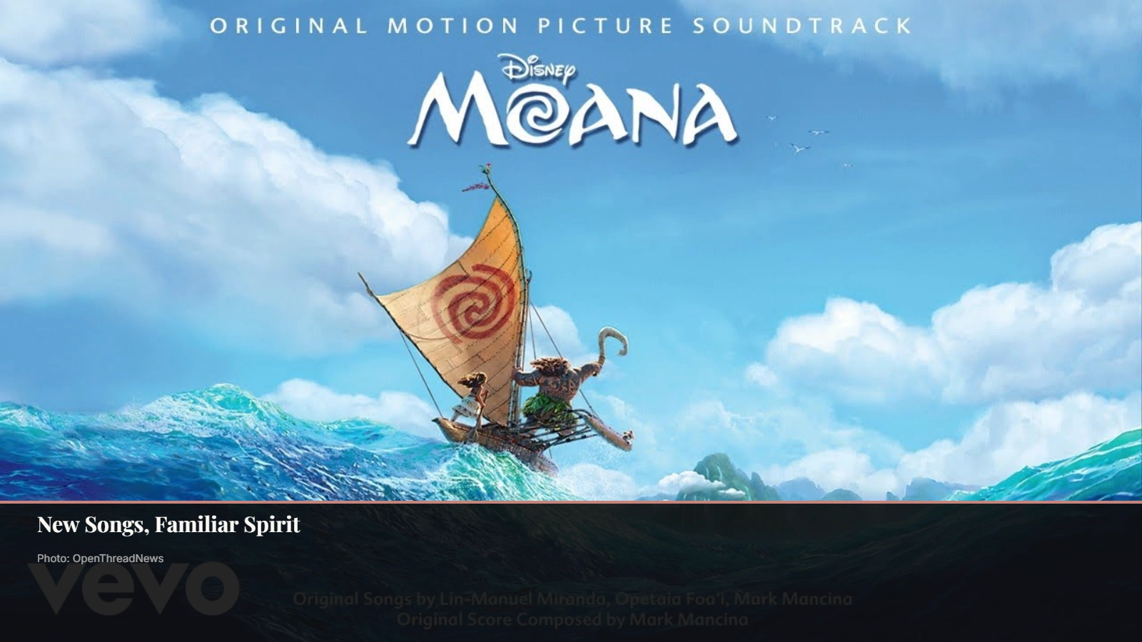 Lin-Manuel Miranda discussing new music written for Disney's live-action Moana