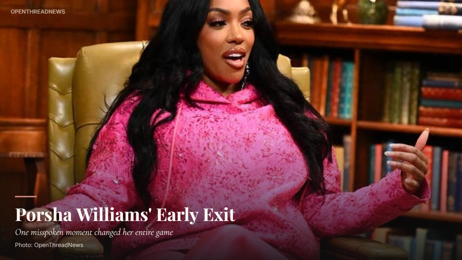 Porsha Williams during her appearance on The Traitors Season 4 before becoming the first Faithful eliminated