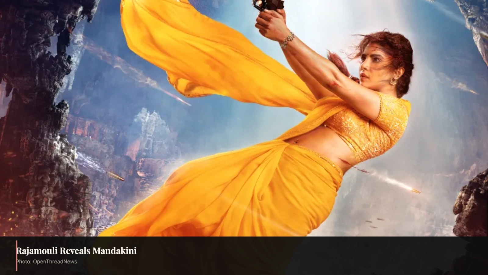 Priyanka Chopra in promotional stills as Mandakini from Varanasi