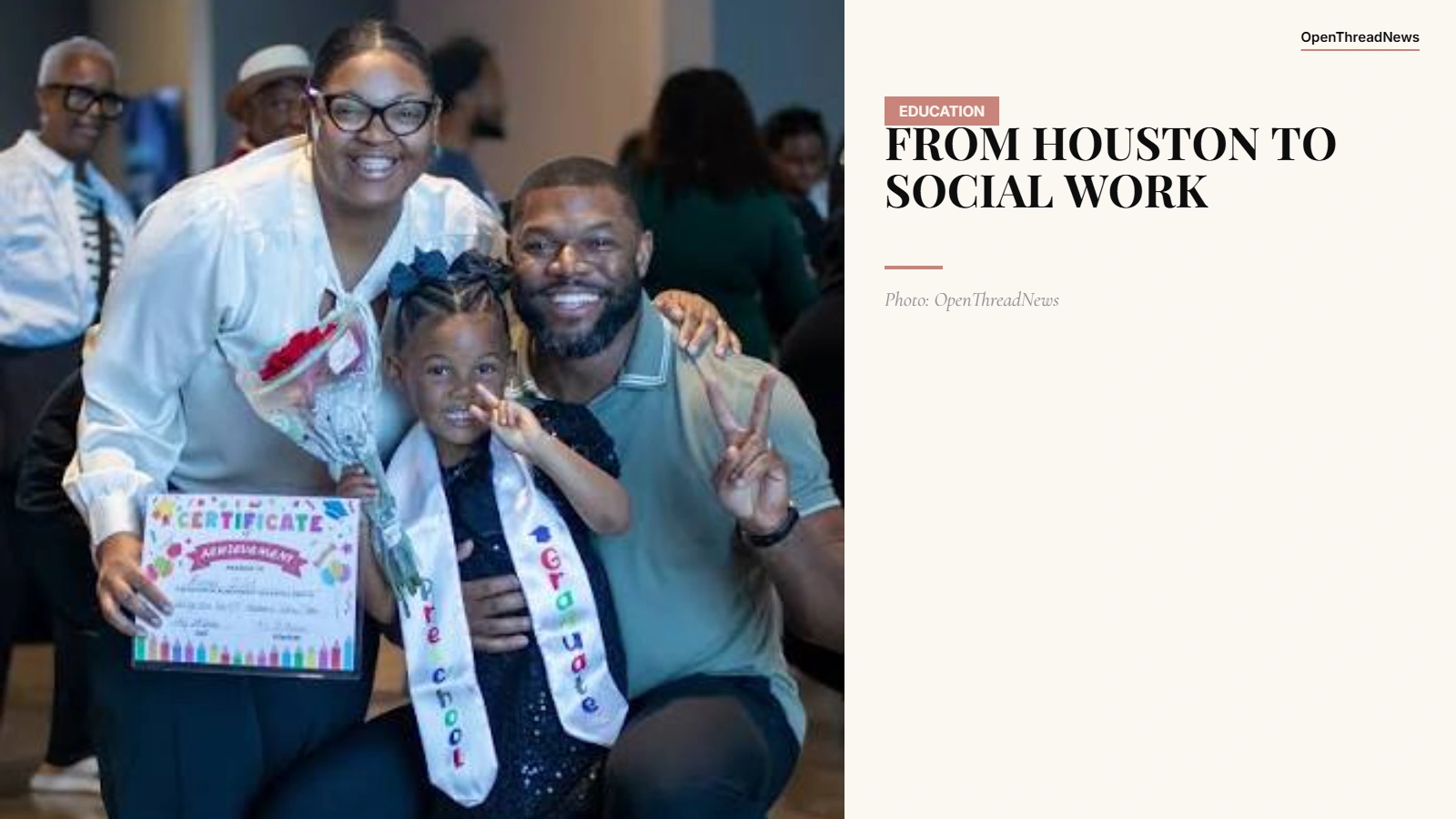 Quentin Jiles and his social work education at Texas State University leading to his LMSW credential