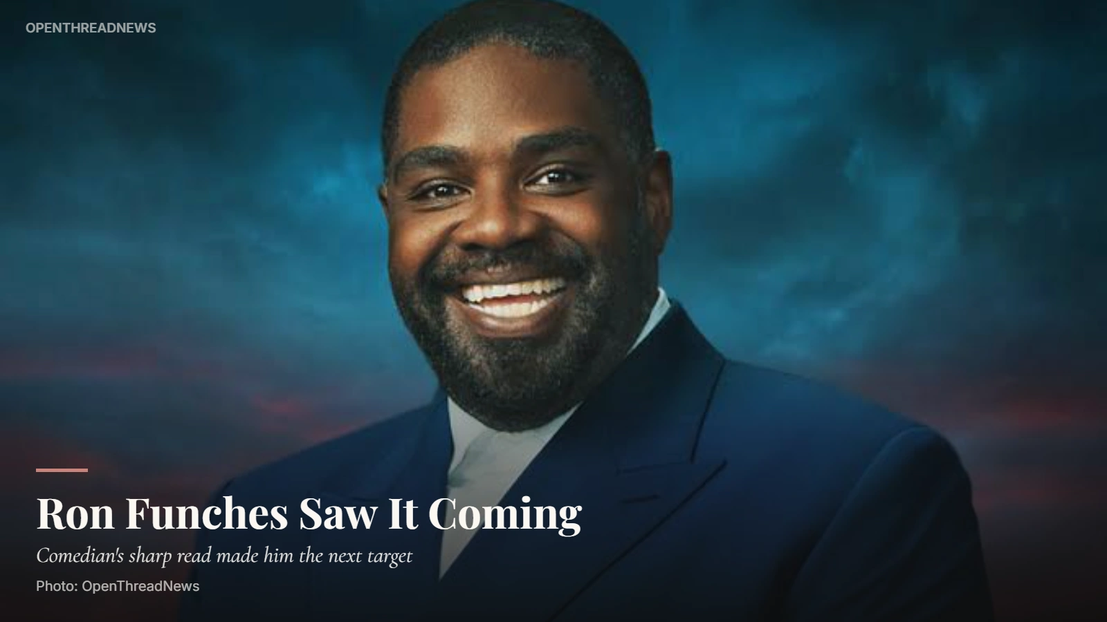 Ron Funches during his appearance on The Traitors Season 4 competition series