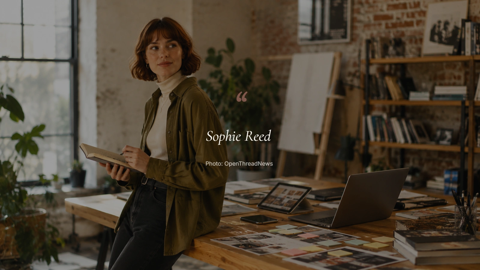 Sophie Reed, Culture and Internet Writer at OpenThreadNews, researching digital culture and online communities