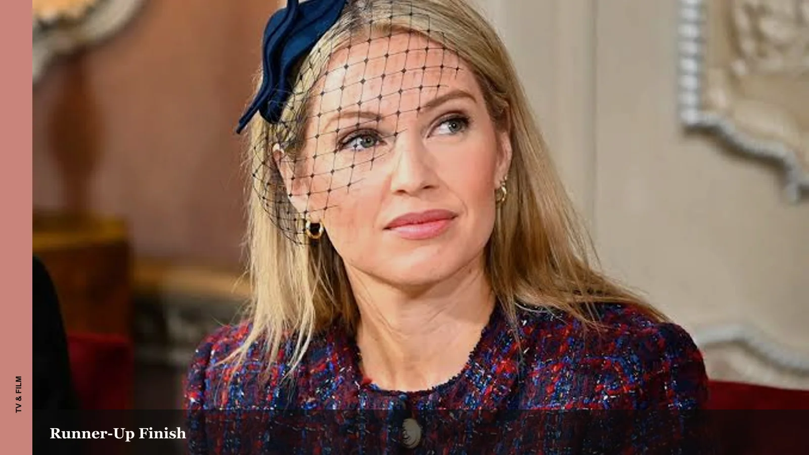 Britney Haynes in a Traitors-style portrait connected to her Season 3 endgame