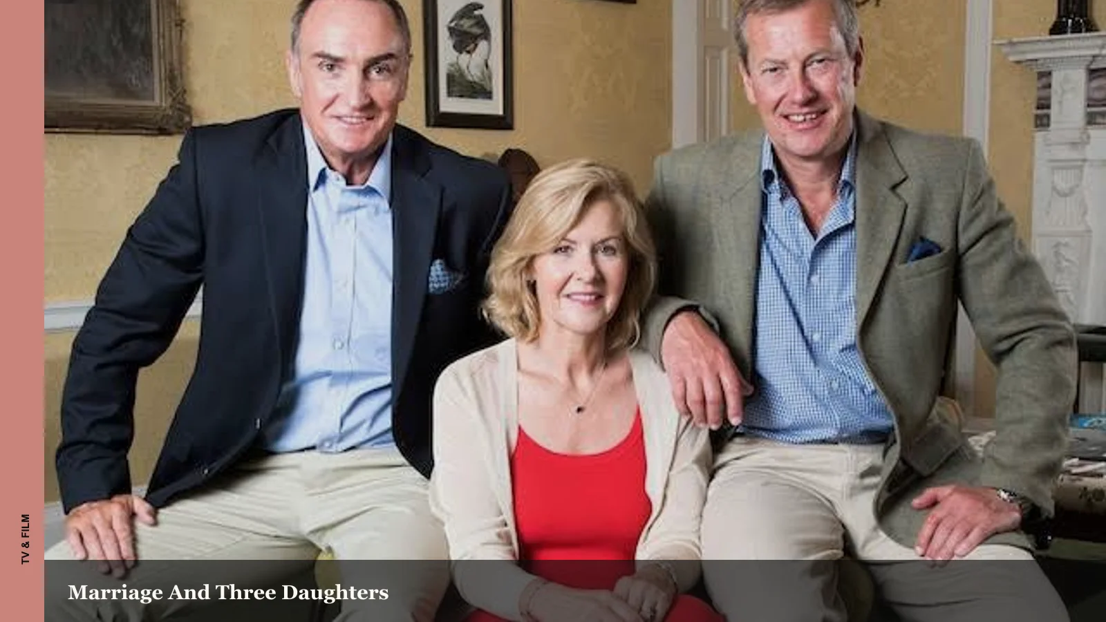 Lord Ivar Mountbatten with family members in a formal portrait setting