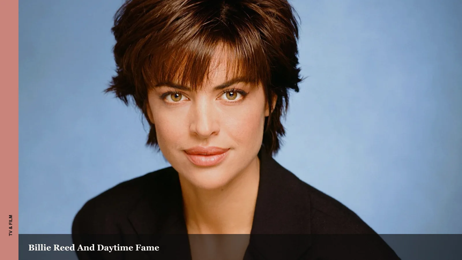 Lisa Rinna in a portrait from her Days of Our Lives era as Billie Reed