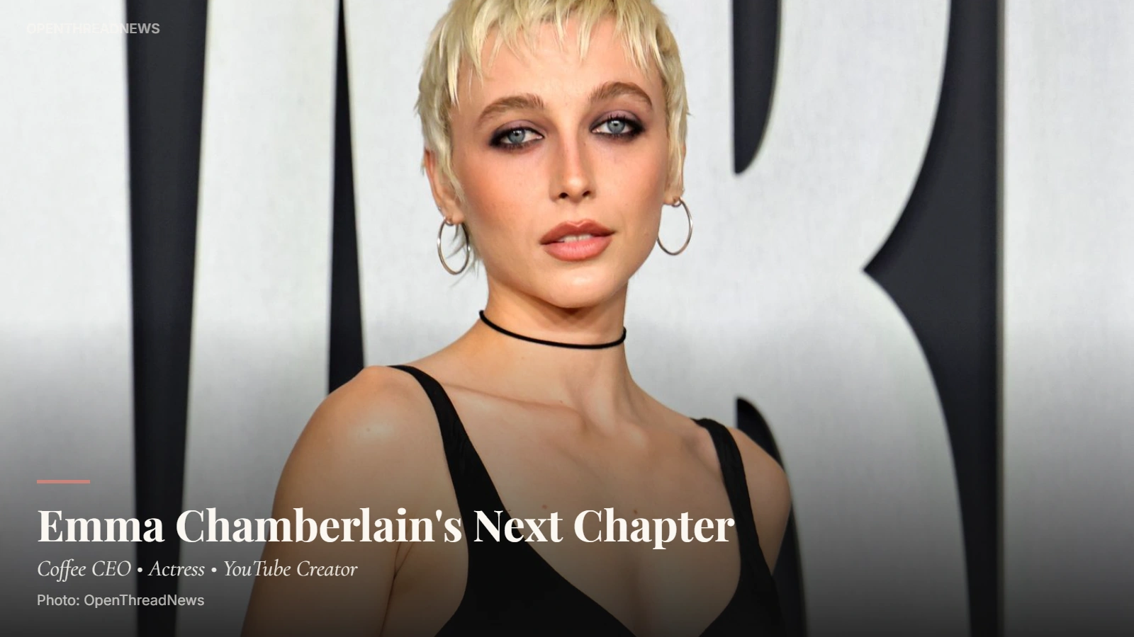 Emma Chamberlain, Chamberlain Coffee co-CEO and first-time feature film actress