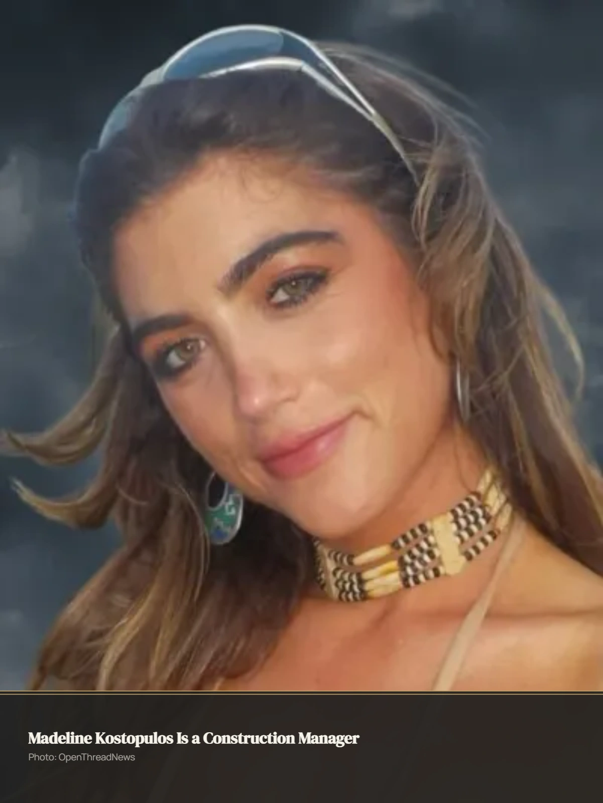 Madeline Kostopulos, construction manager and contestant on The Traitors: New Blood
