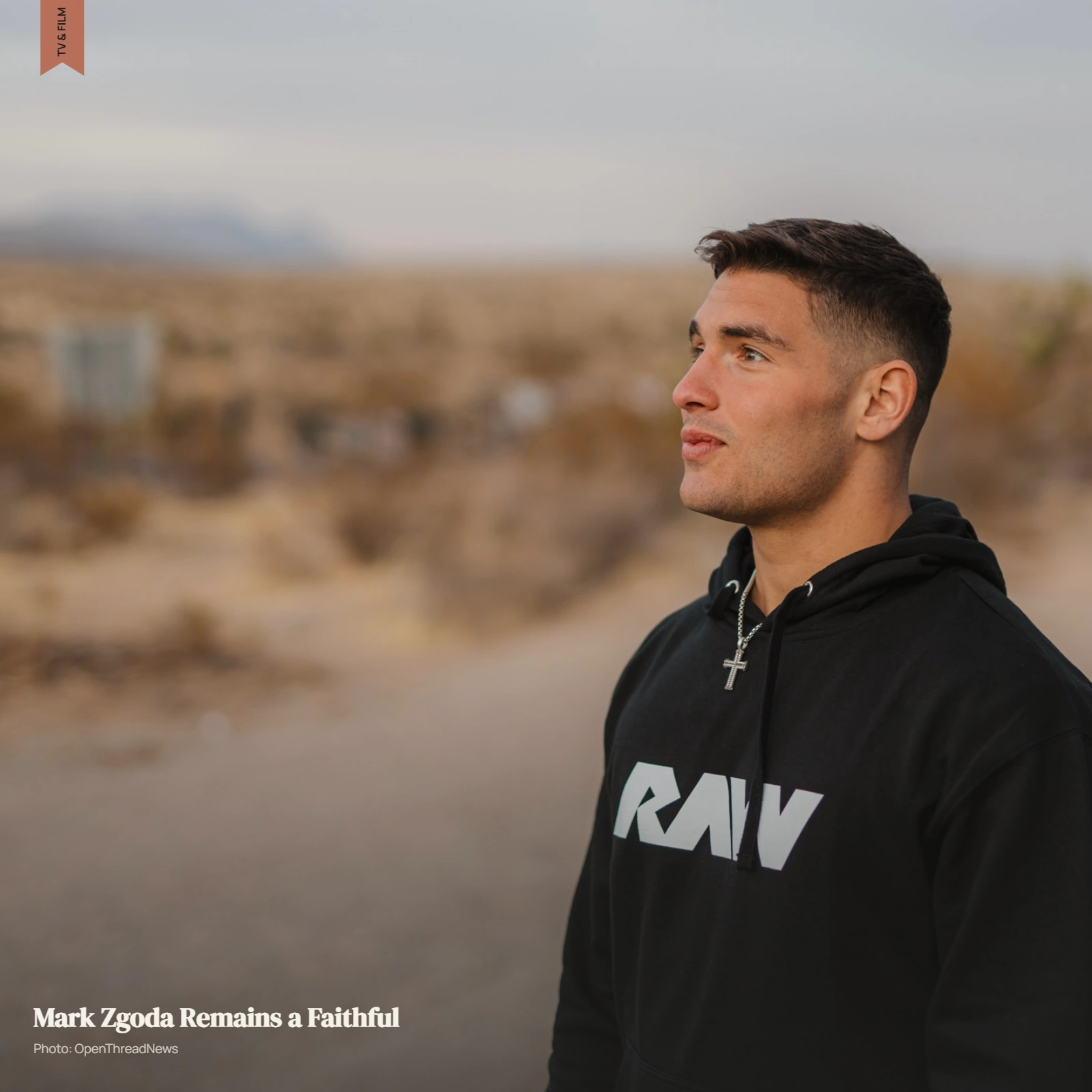Mark Zgoda as a Faithful contestant in The Traitors: New Blood during the opening mission