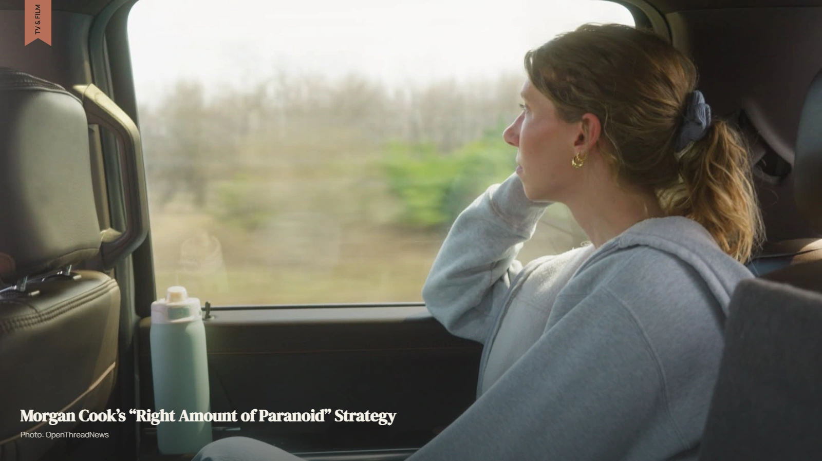 Morgan Cook discussing her “right amount of paranoid” strategy on The Traitors: New Blood