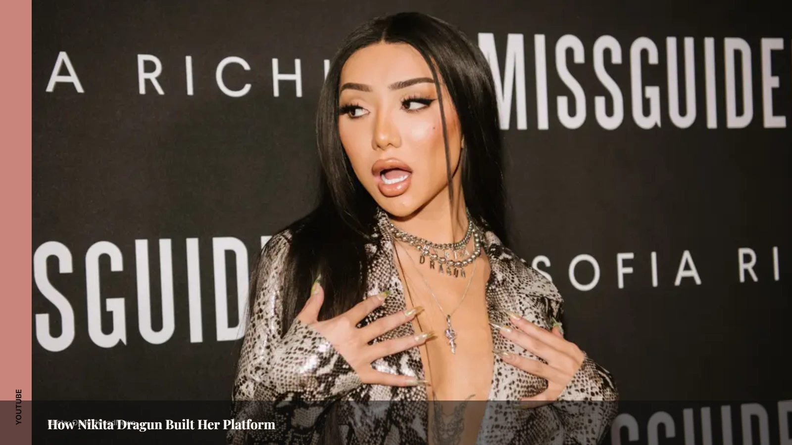 Nikita Dragun built her beauty platform through YouTube before expanding into Escape the Night