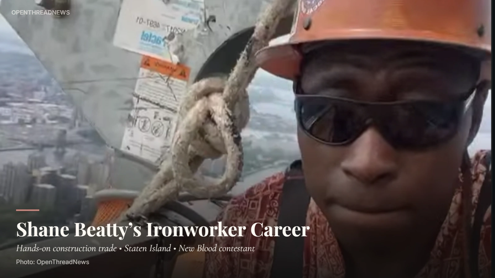 Shane Beatty, ironworker from Staten Island and contestant on The Traitors: New Blood