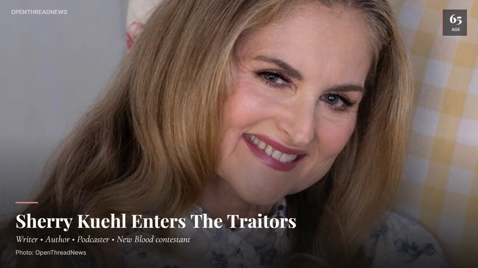 Sherry Kuehl, Kansas City-area writer and contestant on The Traitors: New Blood