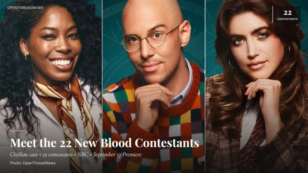 The Traitors: New Blood cast of 22 civilian contestants announced by NBC