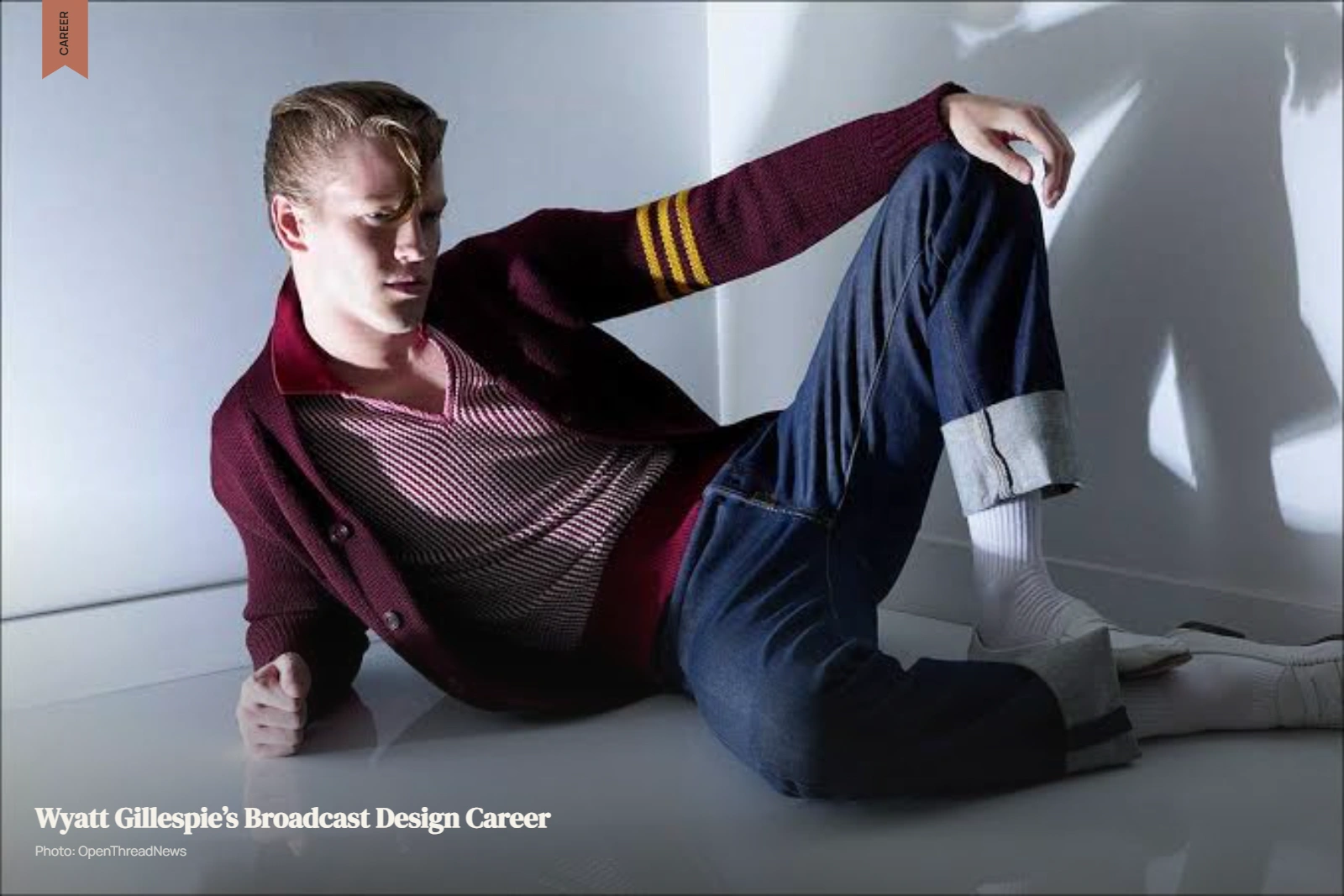 Wyatt Gillespie, 3D designer and illustrator at Jack Morton Worldwide, working in broadcast design