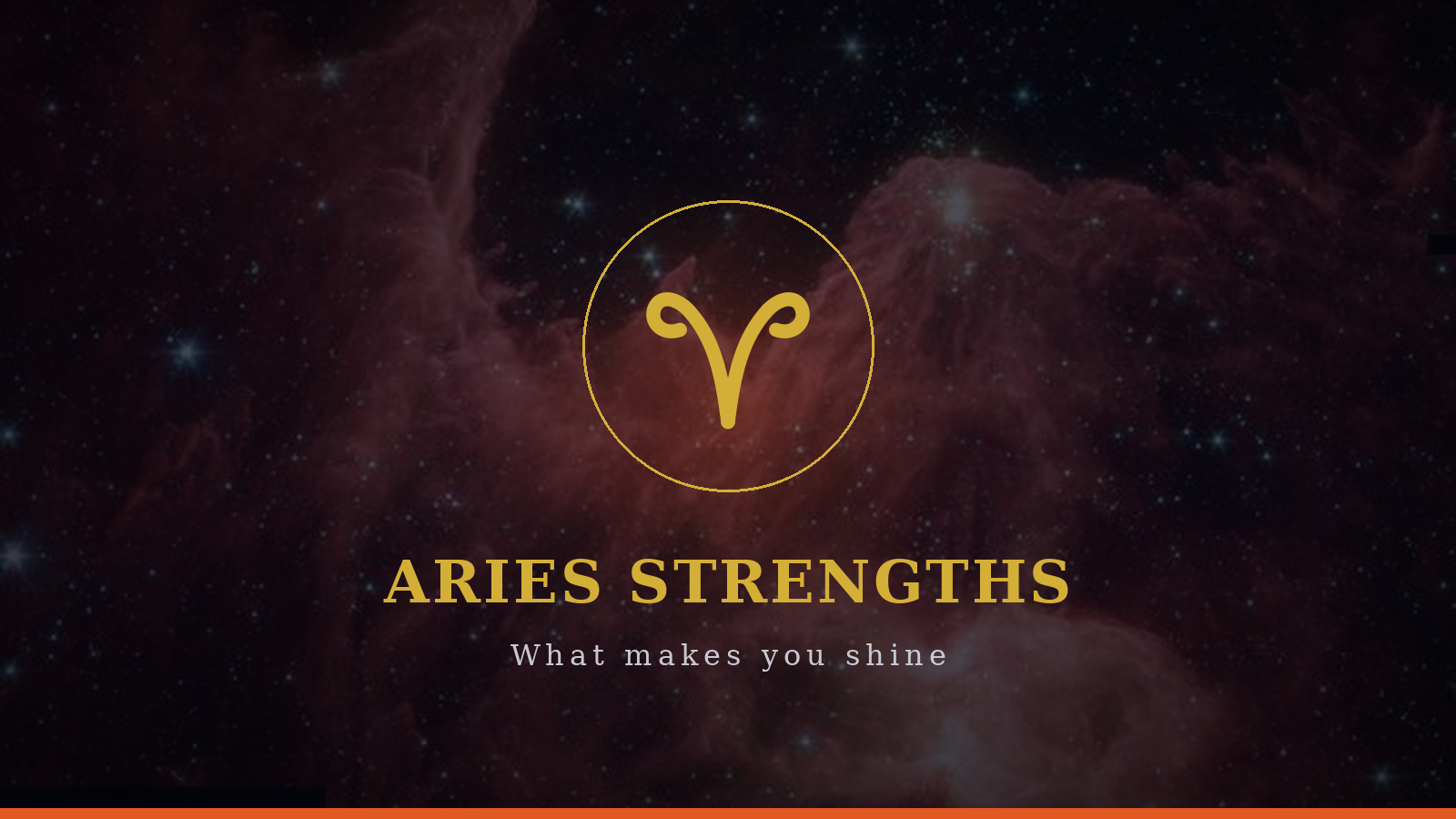 Aries strengths