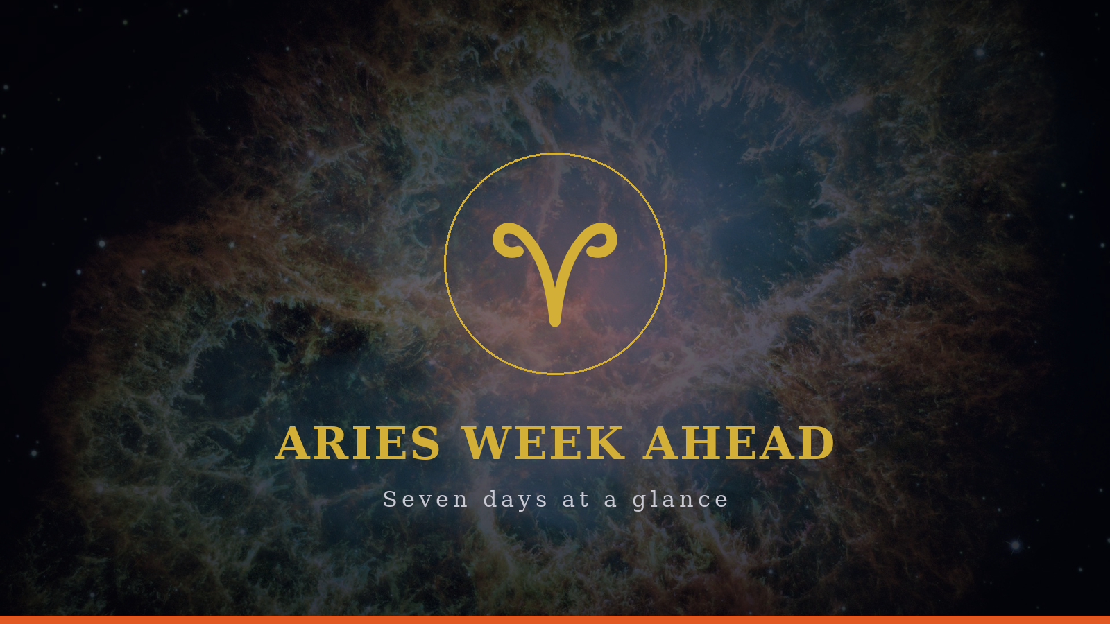 Aries week ahead