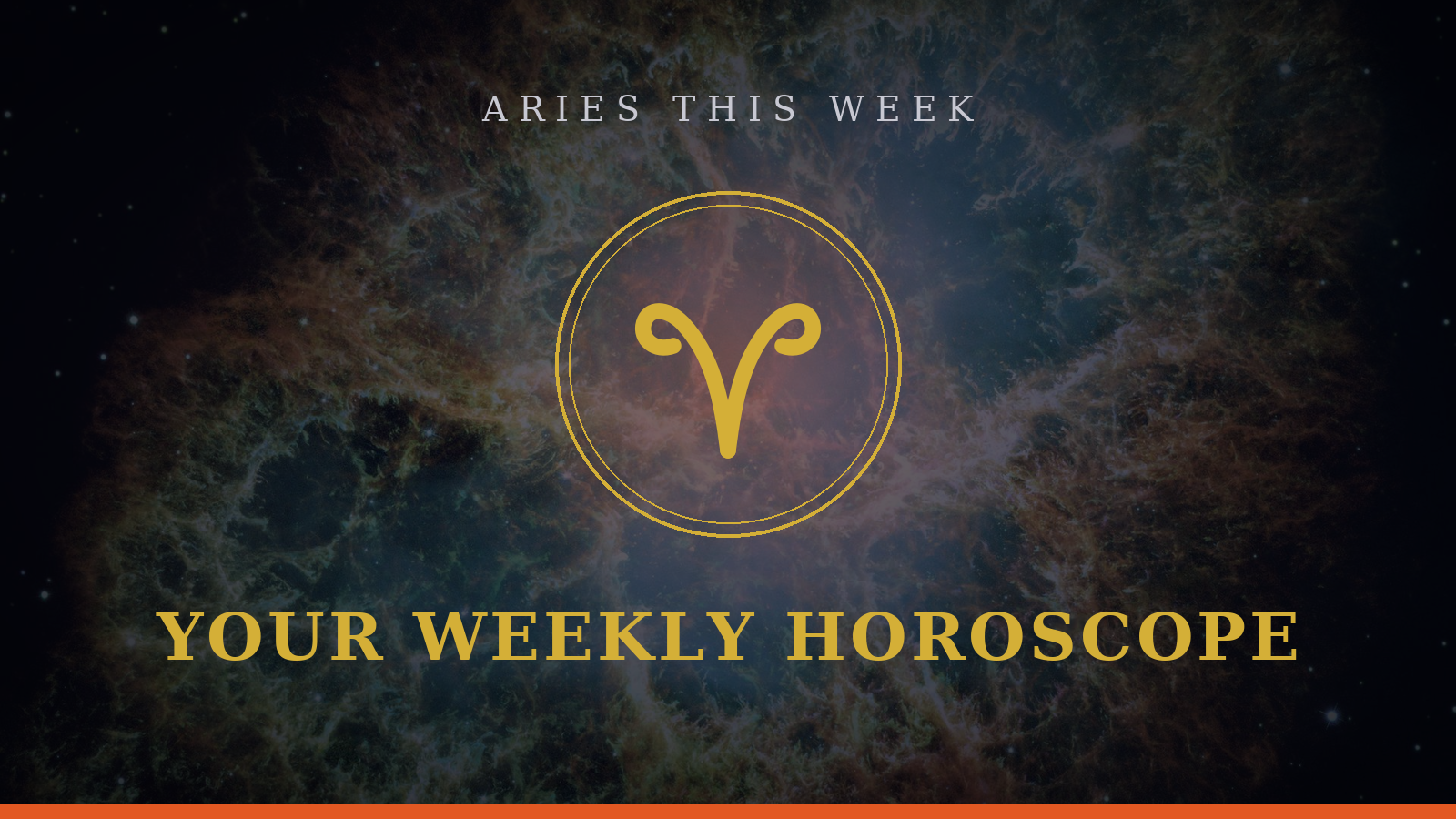Aries weekly horoscope: Ram glyph with your 7-day outlook on love, career, and lucky focus
