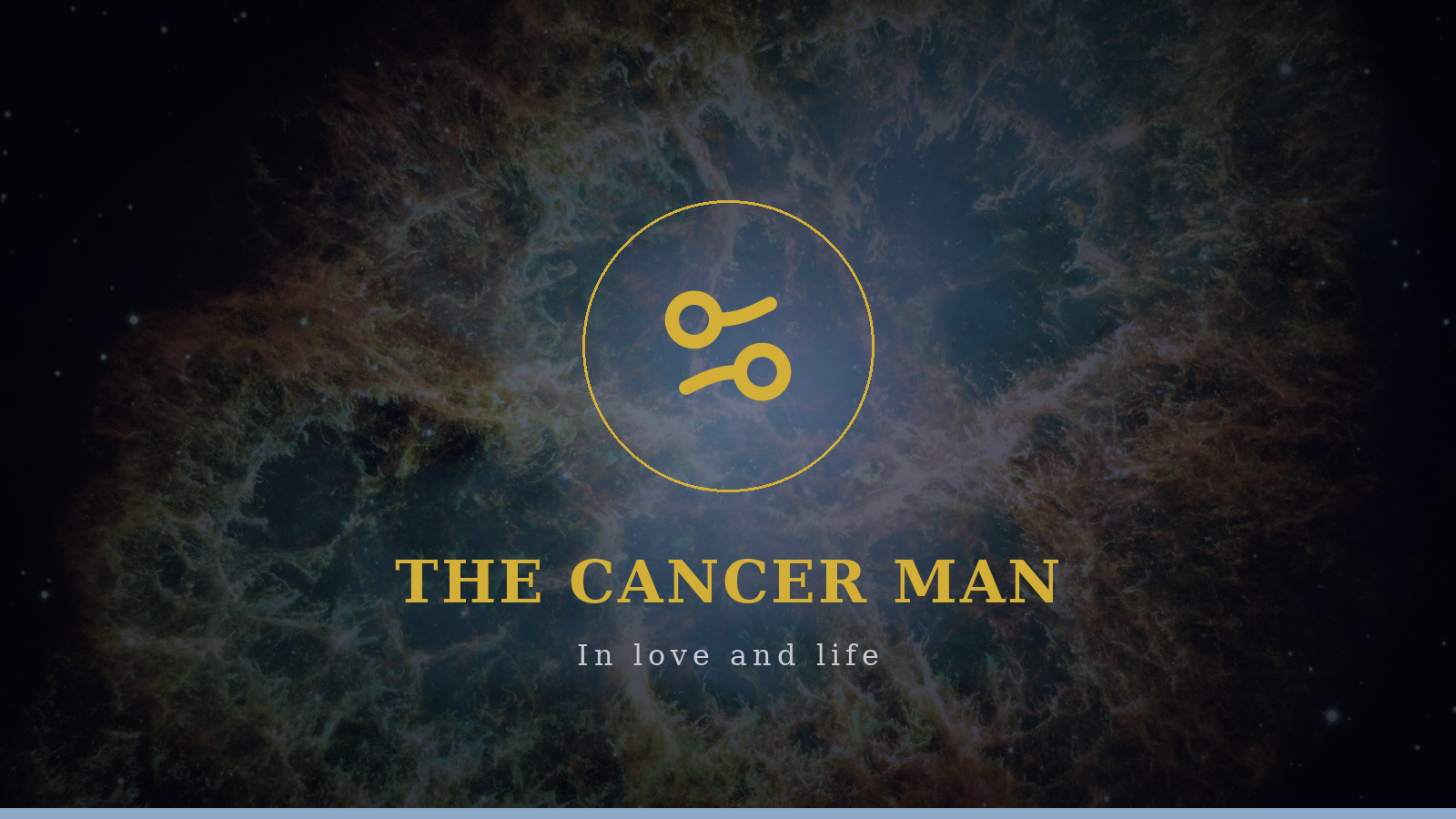 The Cancer man
