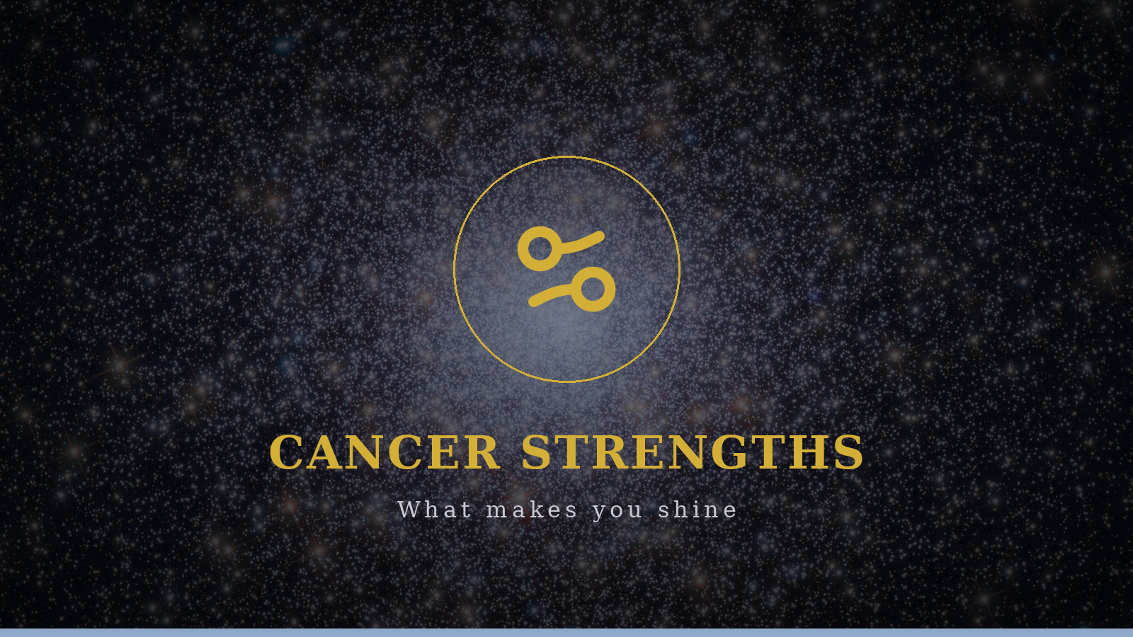Cancer strengths
