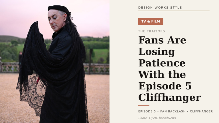 Fans Are Losing Patience With the Episode 5 Cliffhanger - The Traitors: New Blood