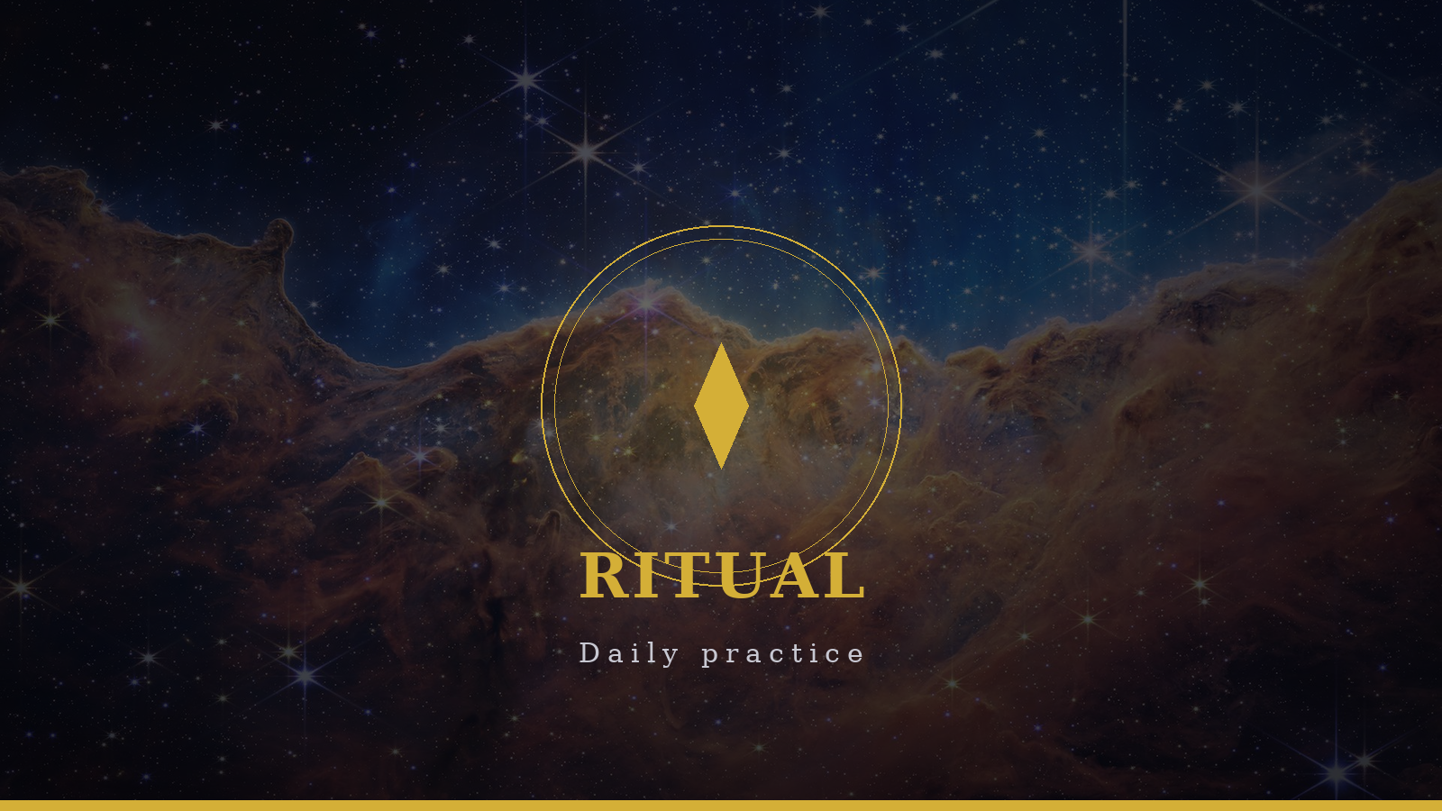 Daily ritual