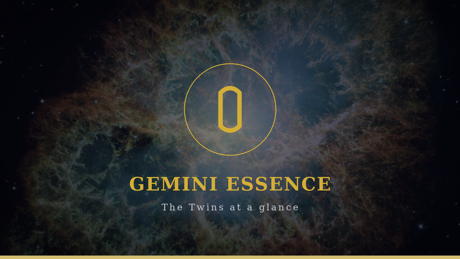 Gemini essence