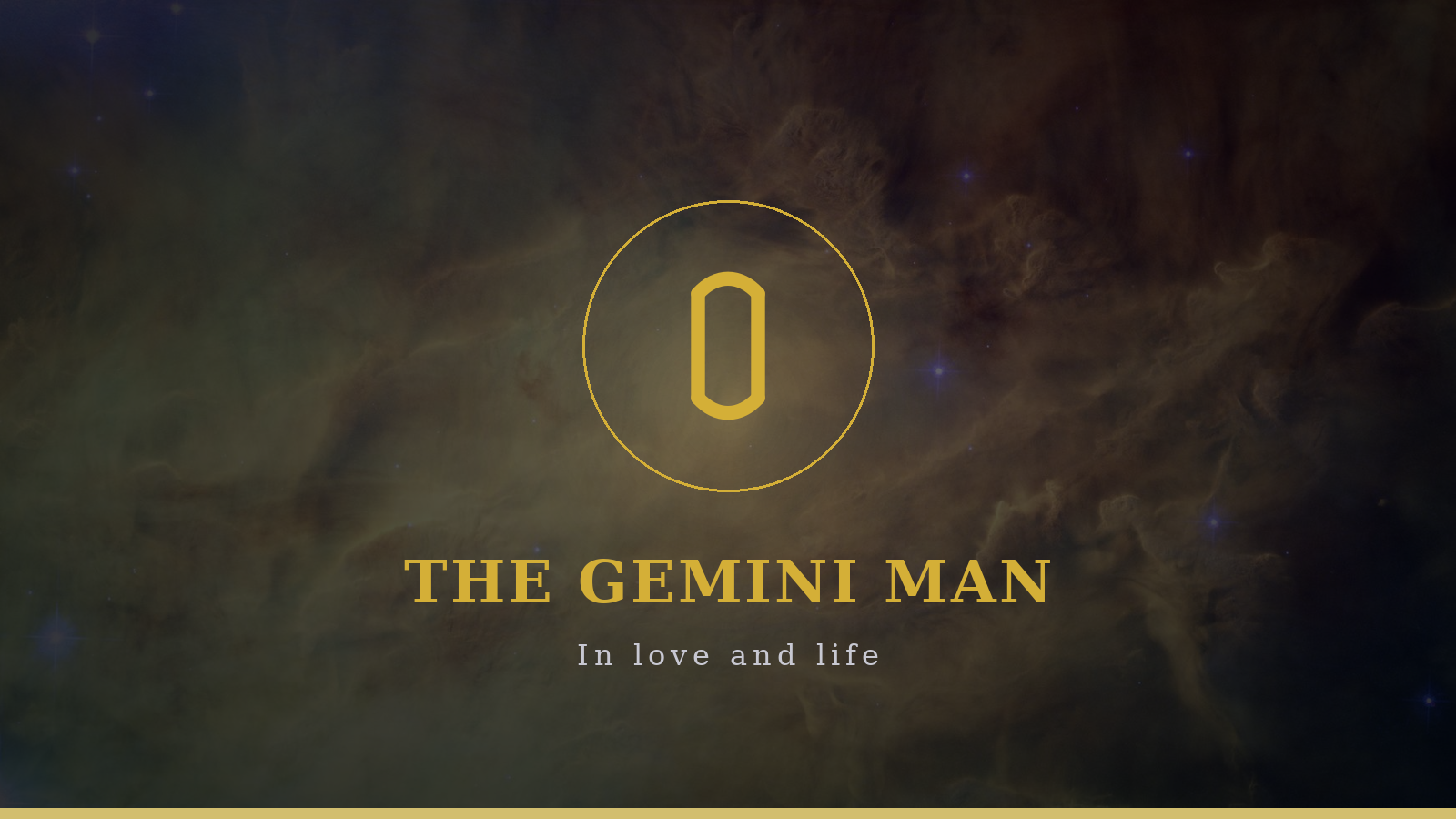 The Gemini man