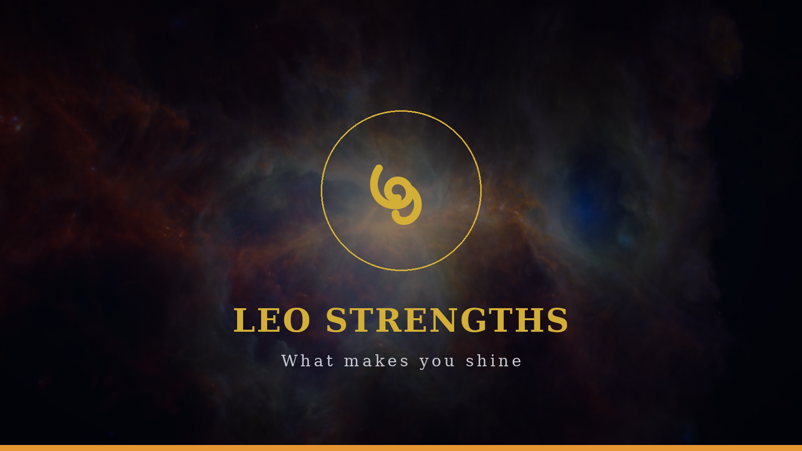 Leo strengths