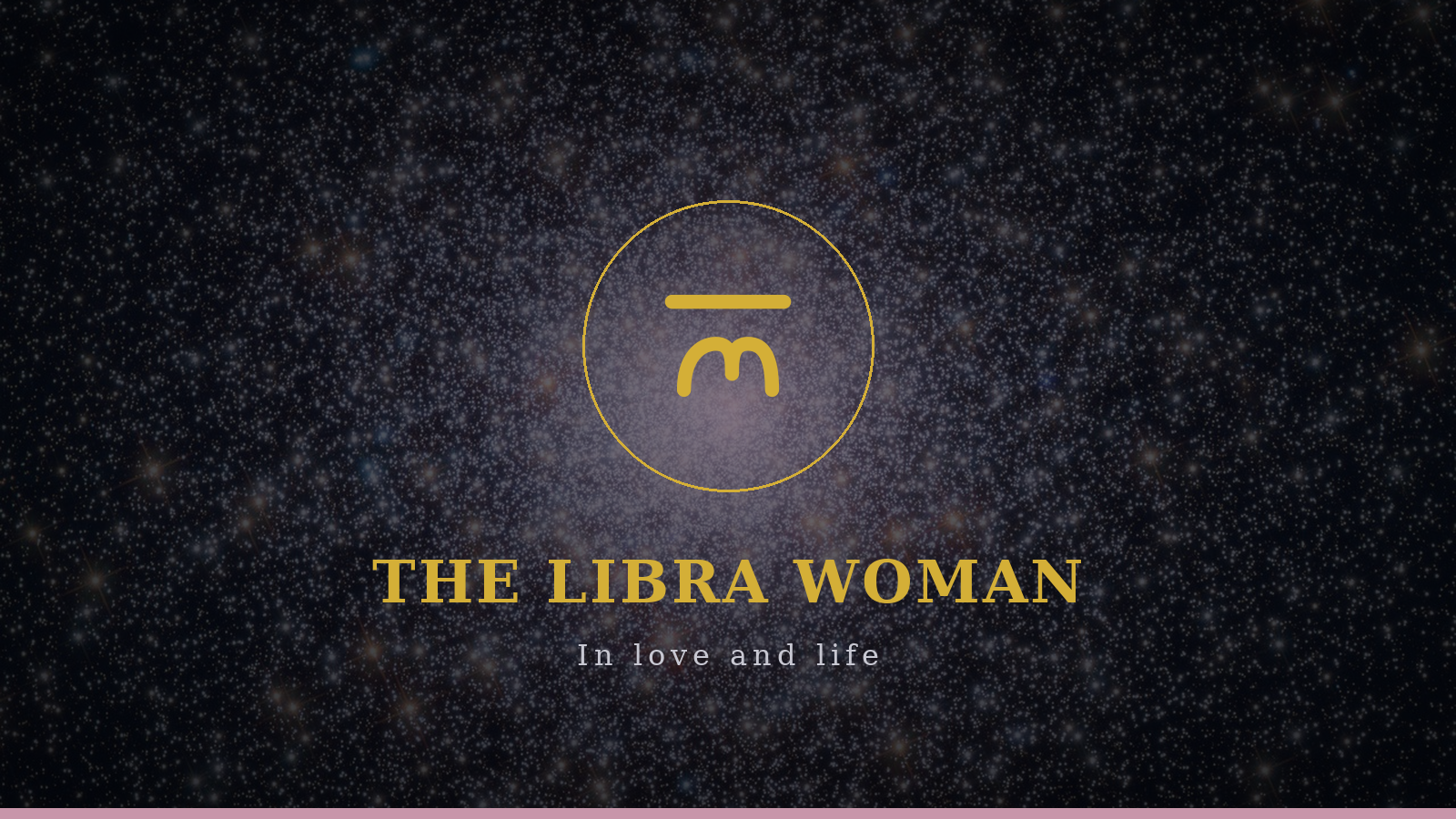 The Libra woman