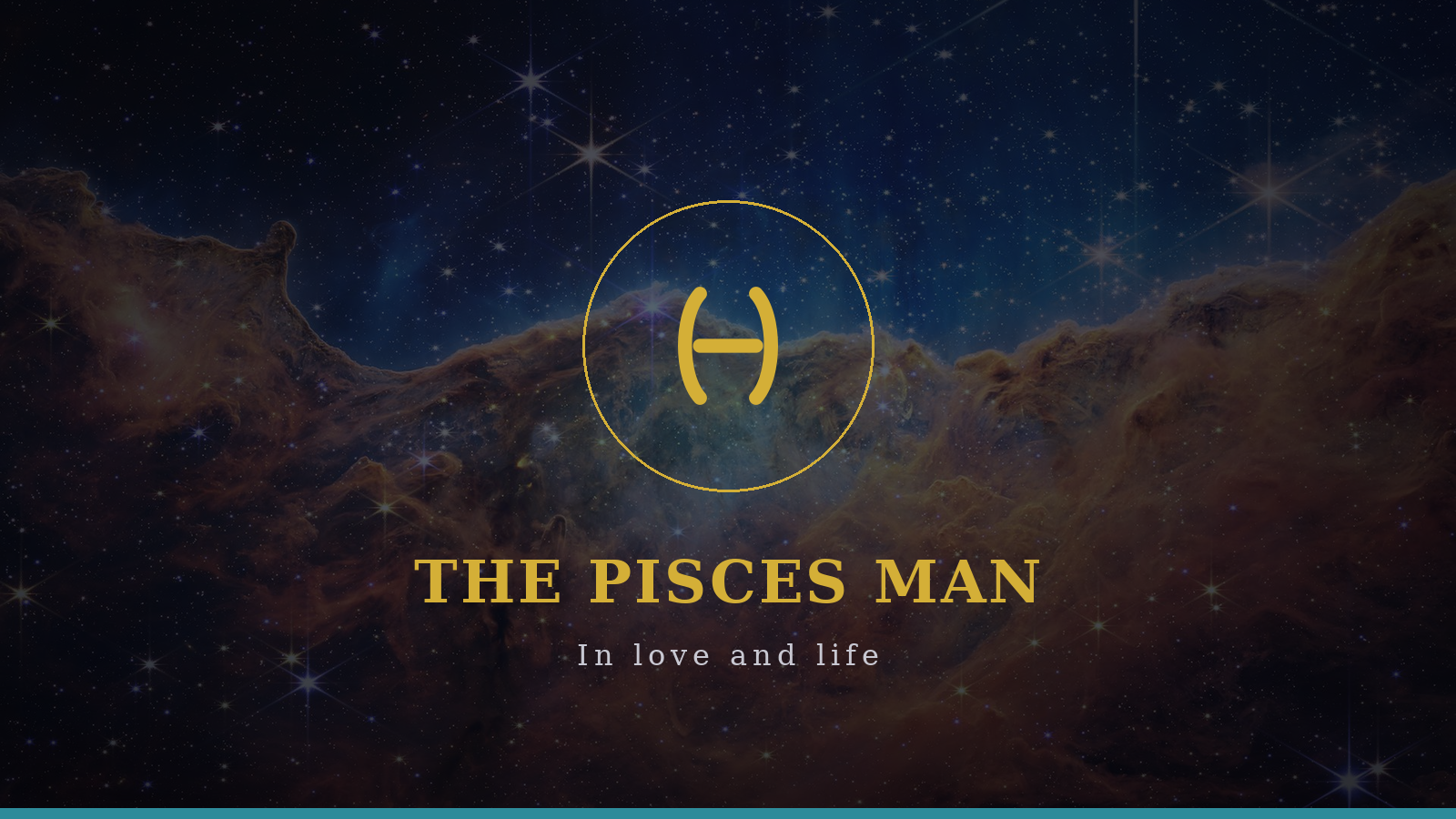 The Pisces man
