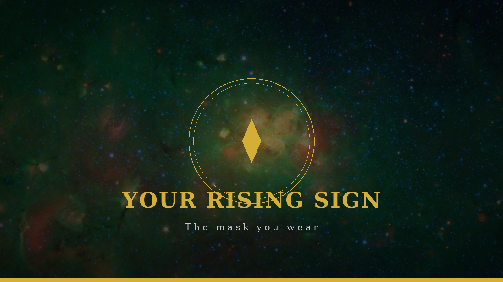 Your rising sign