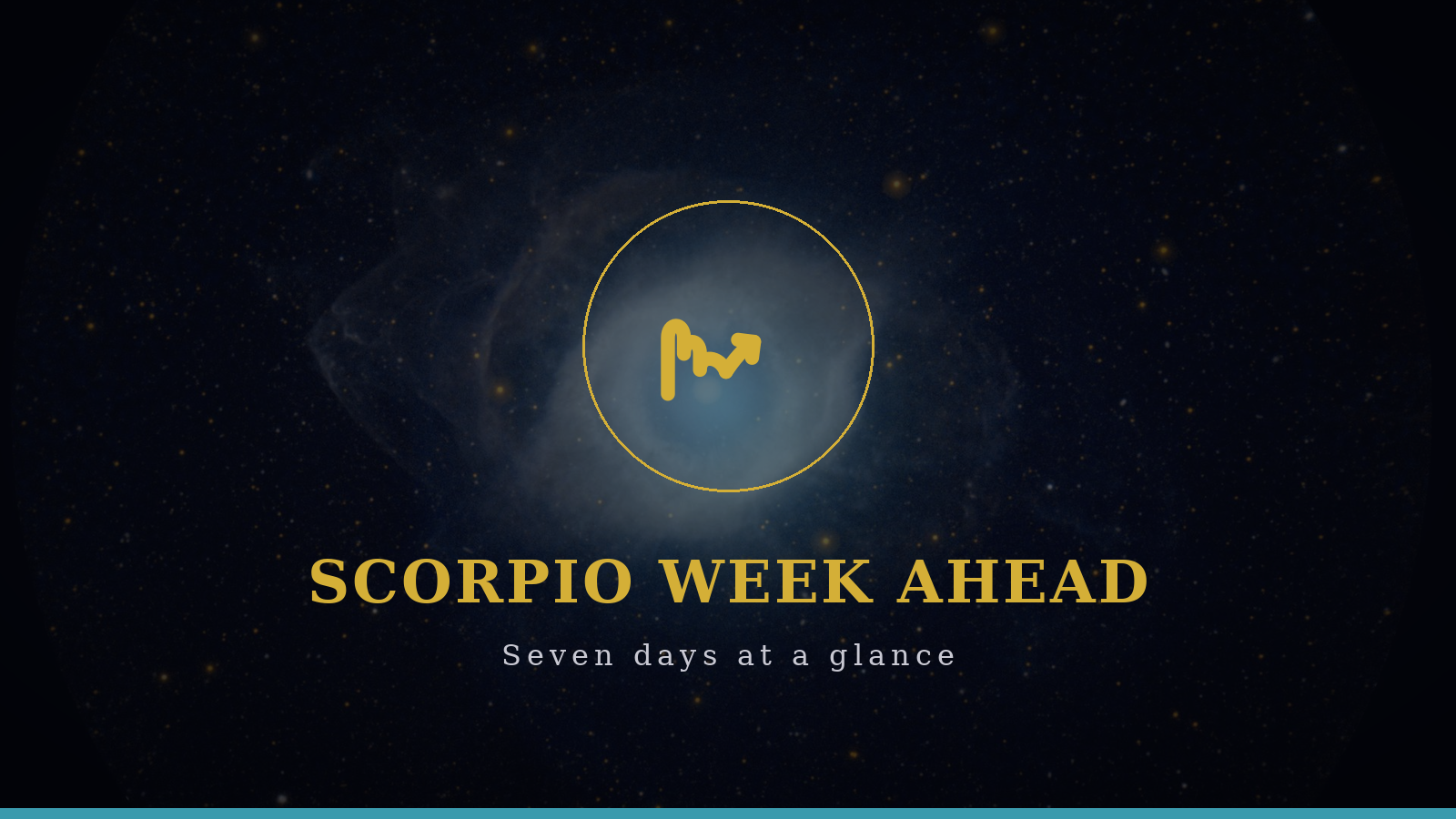 Scorpio week ahead