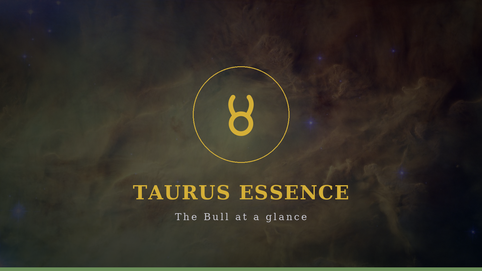 Taurus essence